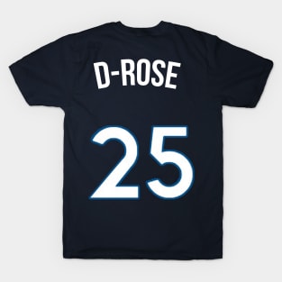 Derrick Rose 'D Rose' Nickname Jersey - Minnesota Timberwolves T-Shirt